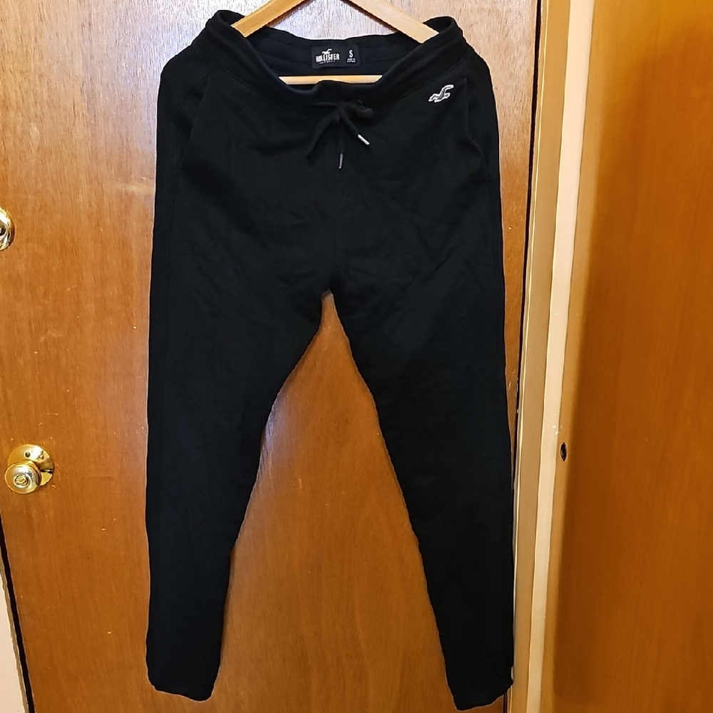 Hollister Black Slim Fit Jogger Sweatpants
